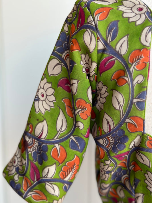 Kalamkari printed blouse| Saree blouses in USA