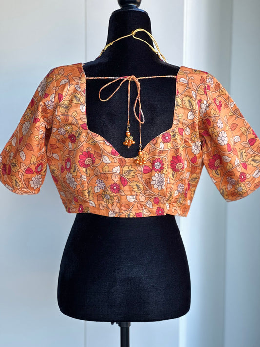 Kalamkari printed blouse | Saree blouses in USA