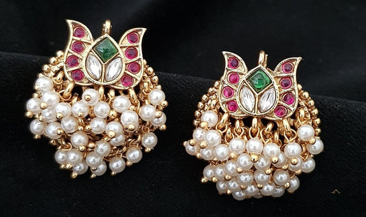 Antique Kemp Pearl Tops | Traditional Earrings In USA | Gift Idea