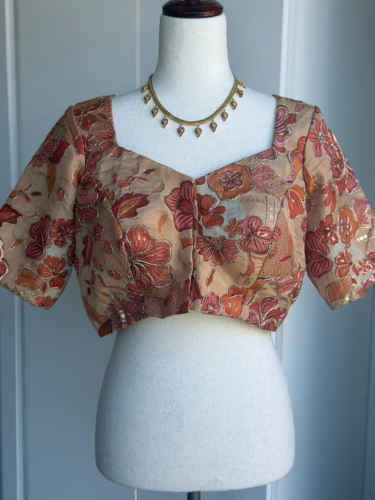 Printed Blouse | Saree Blouses in USA