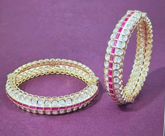 Kundan Openable Bangles | Indian Jewelry In USA