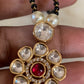 Kundan mangalsutra | Kundan black beads set