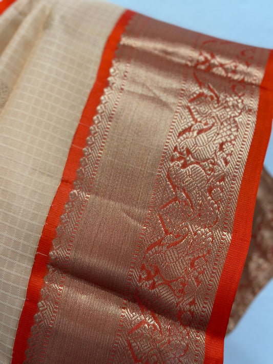 Kanjivaram silk saree | pattu saree | Partywear saree