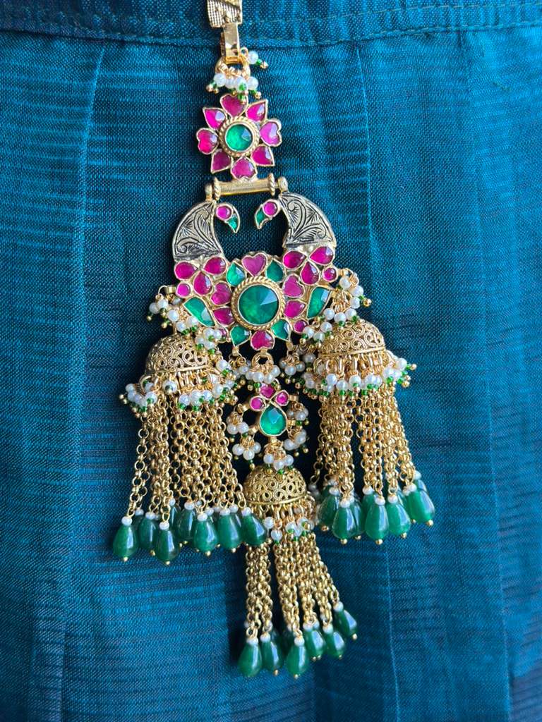 Traditional Waist Challa | Kundan Juda | Waist Belt Ornament | Gift Idea