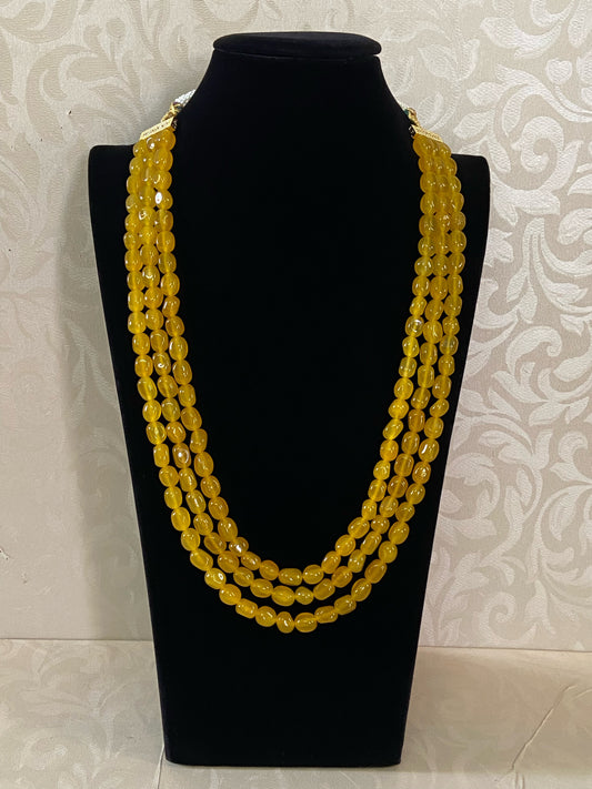 Gem grade onyx beads necklace | Indian jewelry in USA