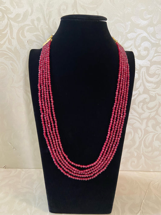 Onyx beads mala | Beads necklace | Indian beads necklace