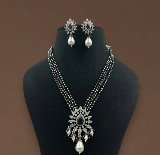 Black beads necklace | Mangalasutra