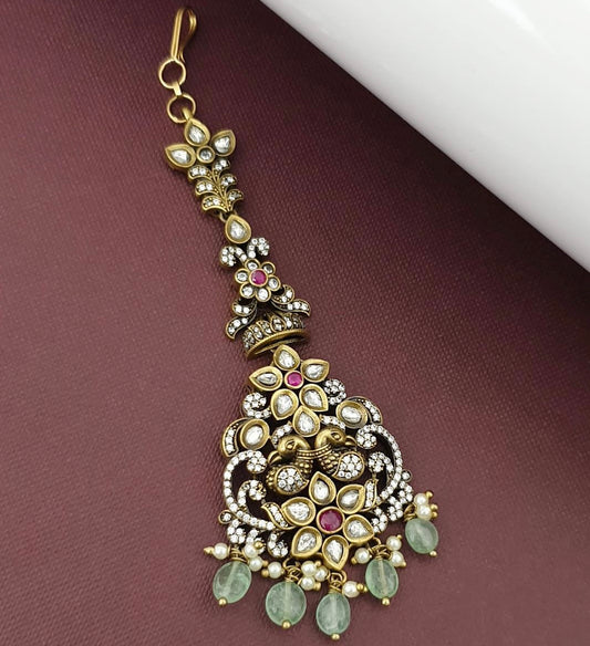 Victorian maang tikka | Indian jewelry in USA