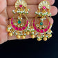Jadau Kundan earrings | handmade earrings | Indian earrings