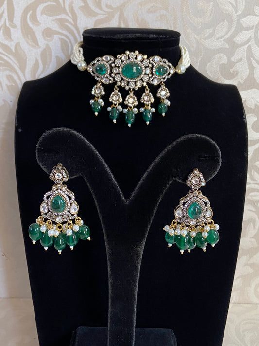 Kundan choker | Pearls choker | Latest Indian jewelry