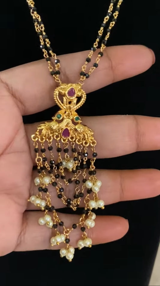 Beautiful Black Beads | Indian Traditional Mangalsutra