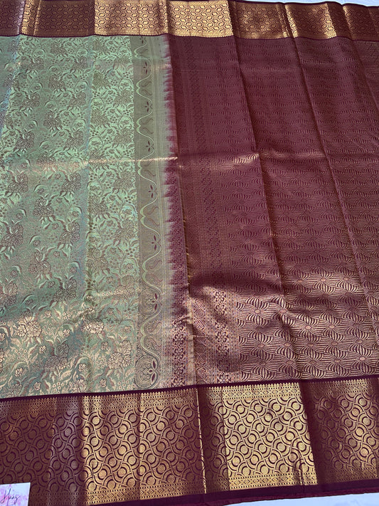 Kanjivaram Pattu Saree | Indian Traditional Saree | Bridal Saree