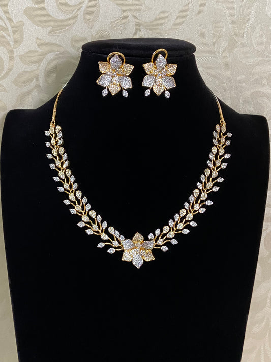 AD Premium Necklace | AD Bridal Necklace Set