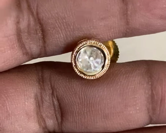 AD Pendant Mangalsutra | Black Beads Necklace | Indian Jewelry