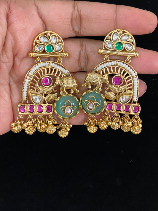 Fusion Earrings | Latest Indian Jewelry