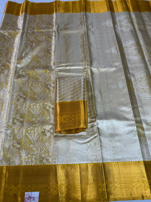 Pure Kanjivaram Pattu Saree | Indian Traditional Saree | Bridal Saree
