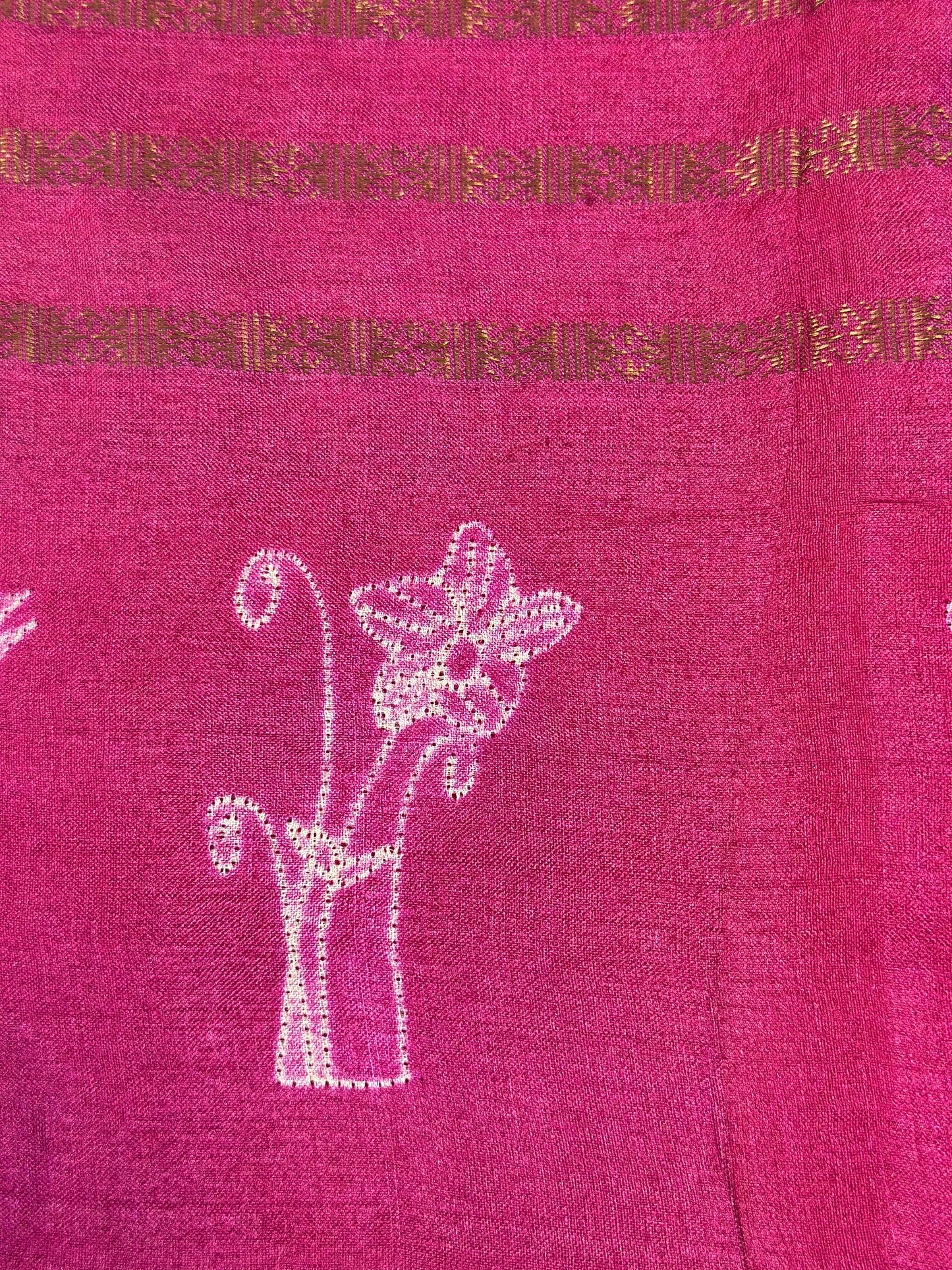 Pure Tussar Needle Shibori Work Saree | Party Wear Saree | Indian Saree