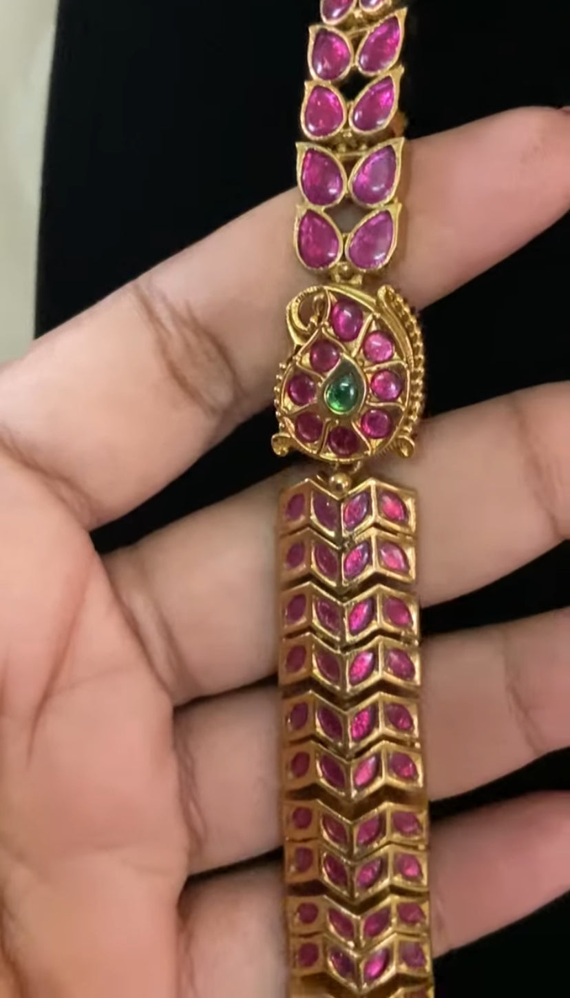 Long Kundan Necklace With Earrings | Indian Bridal Necklace In USA