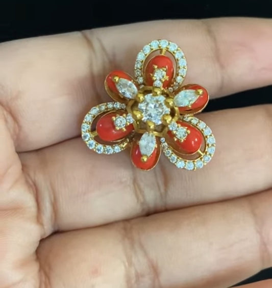 Antique CZ Pendant Set | Indian Jewelry In USA