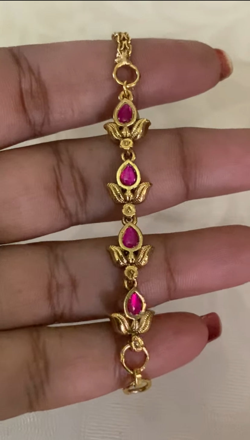 Ruby Matilu | Antique Indian Ear Chains