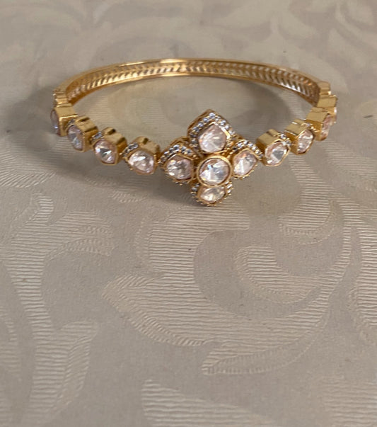 Polki Kundan Openable Bracelet | Indian Jewelry InUSA | Gift Idea