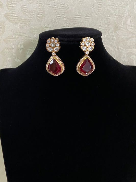 Polki Earrings | Indian Jewelry In USA