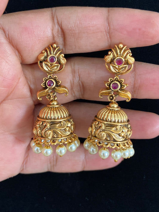 Traditional Antique Jumkis | Indian Earrings In USA
