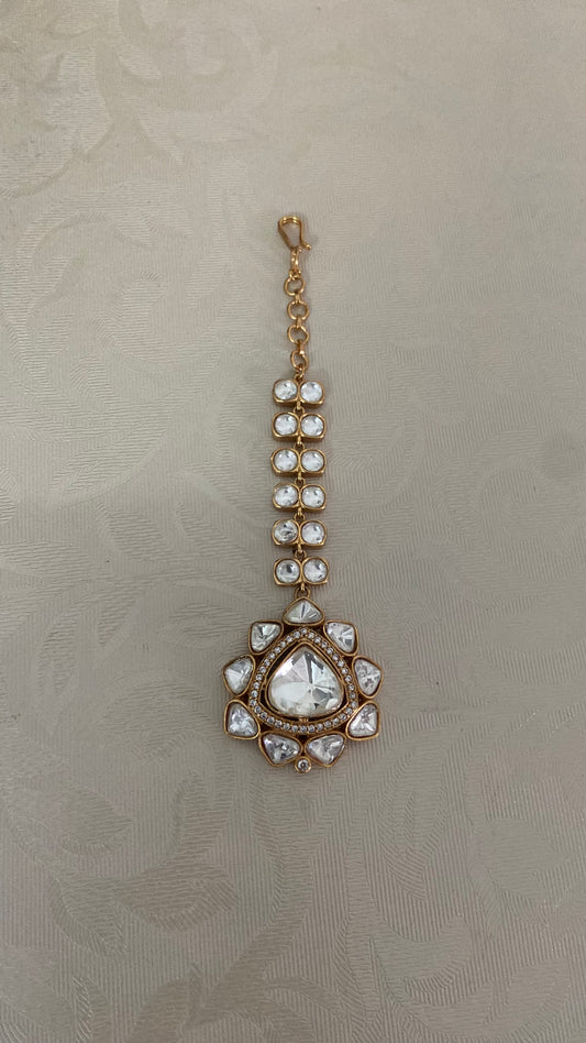 Moissanite Maang Tikka | Indian jewelry in USA