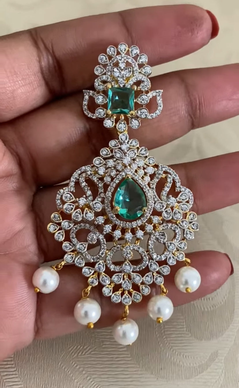 AD Bridal Necklace Set | Latest Jewelry