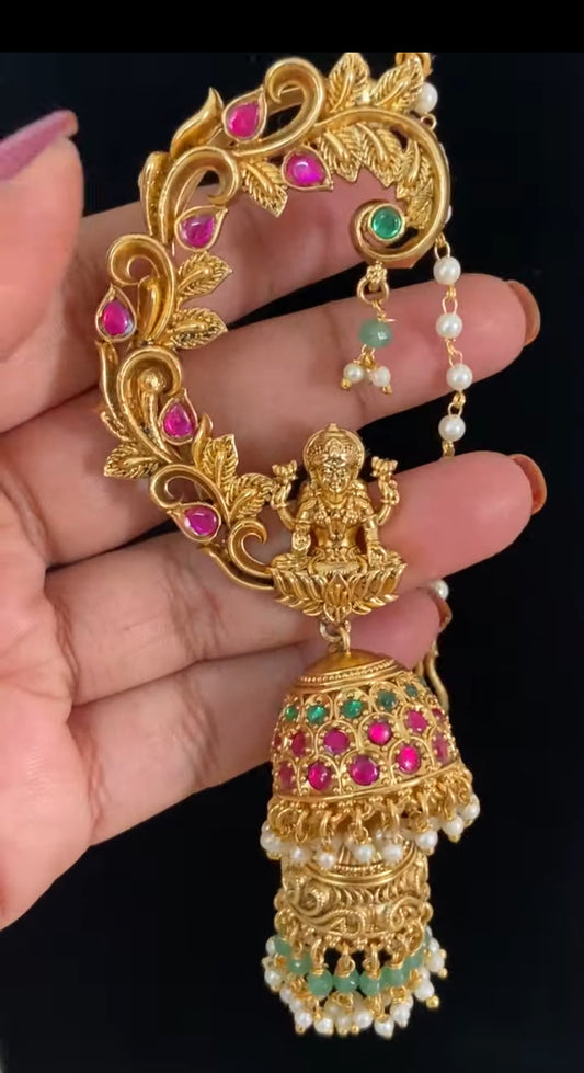 Antique Traditional Jumki Ear Cuff | Latest Jewelry