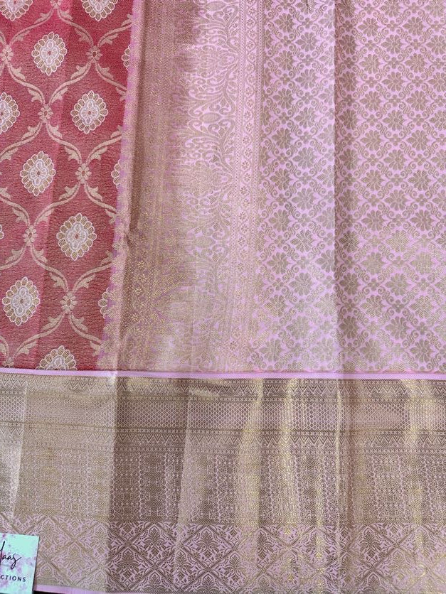 pure Kanjivaram Pattu Saree | Indian Traditional Saree| Silkmark Saree