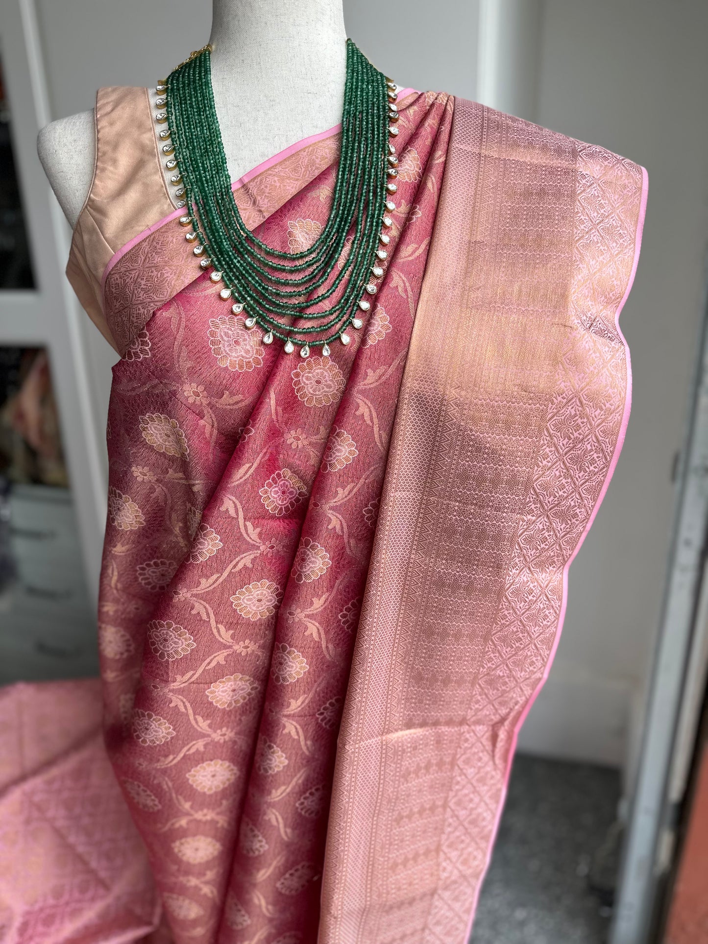 pure Kanjivaram Pattu Saree | Indian Traditional Saree| Silkmark Saree
