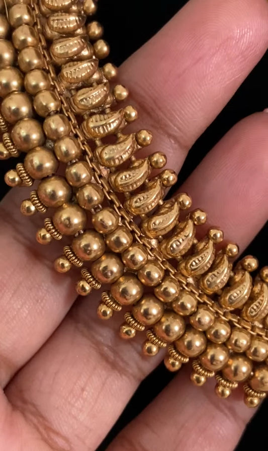 Antique Necklace With Studs | Indian traditional Jewelry