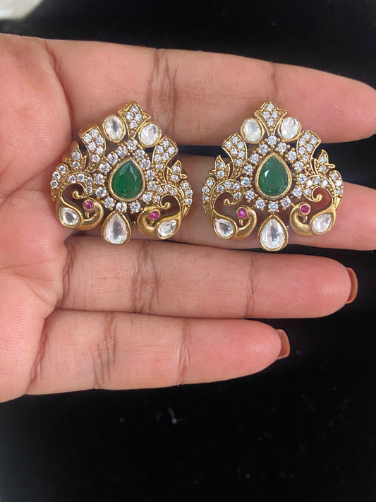 Victorian ad Studs | Indian Jewelry In USA