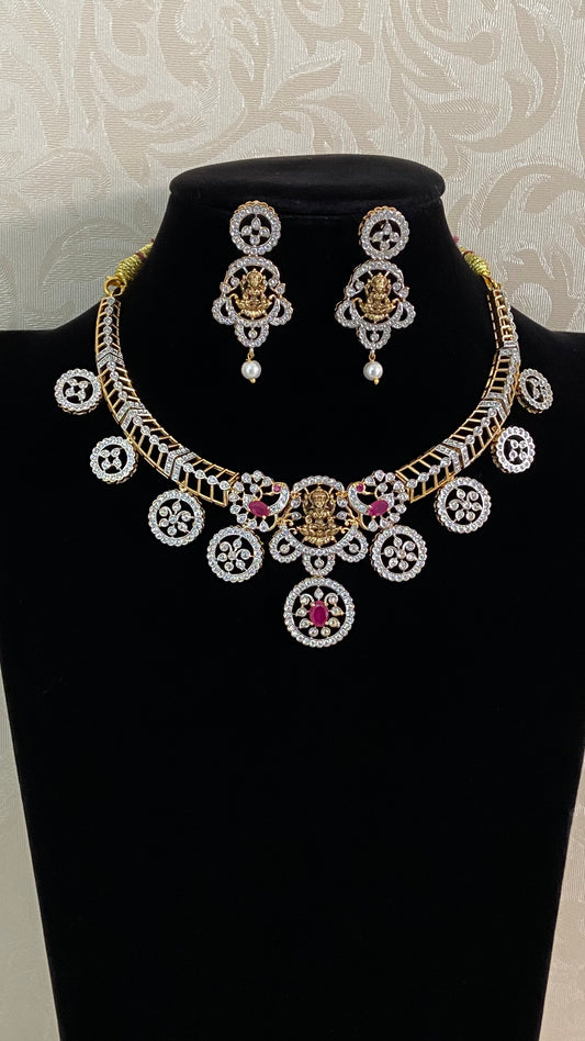 AD Kante Necklace Set | Indian Jewelry In USA | Gift Idea