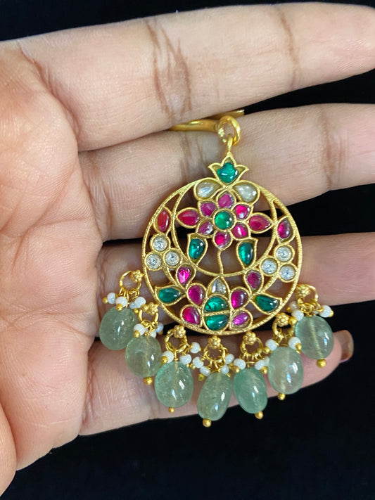 Jadau Kundan Maang Tikka | Traditional Maang Tikka | Gift Idea