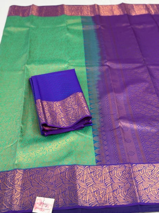 Kanchi Pattu Saree | Indian Traditional Kanjivaram Silk Saree | Bridal Saree