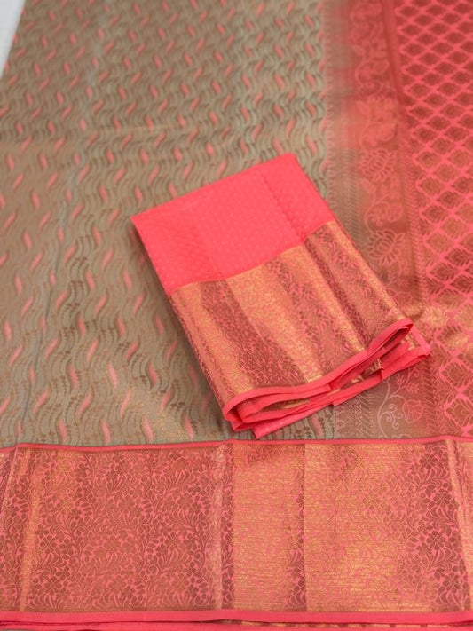 Kanjivaram Silk Saree | Indian Traditional Kanchi Silk Saree | Bridal Saree