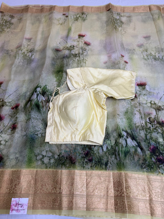 Pure Organza Saree | Traditional Saree| Partywear Saree