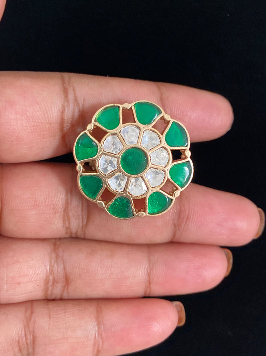 Kundan Finger Ring | Adjustble Finger Ring