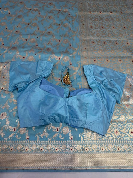 Pure Banaras Jaal Saree | Silk mark certified saree | Sarees in USA