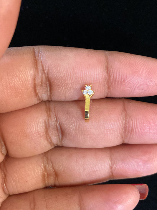 Small AD Nose Ring | Indian Traditional Jewelry In USA