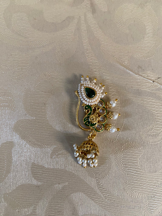 Marati Jumki Nose Ring | Indian Traditional Nose Ring