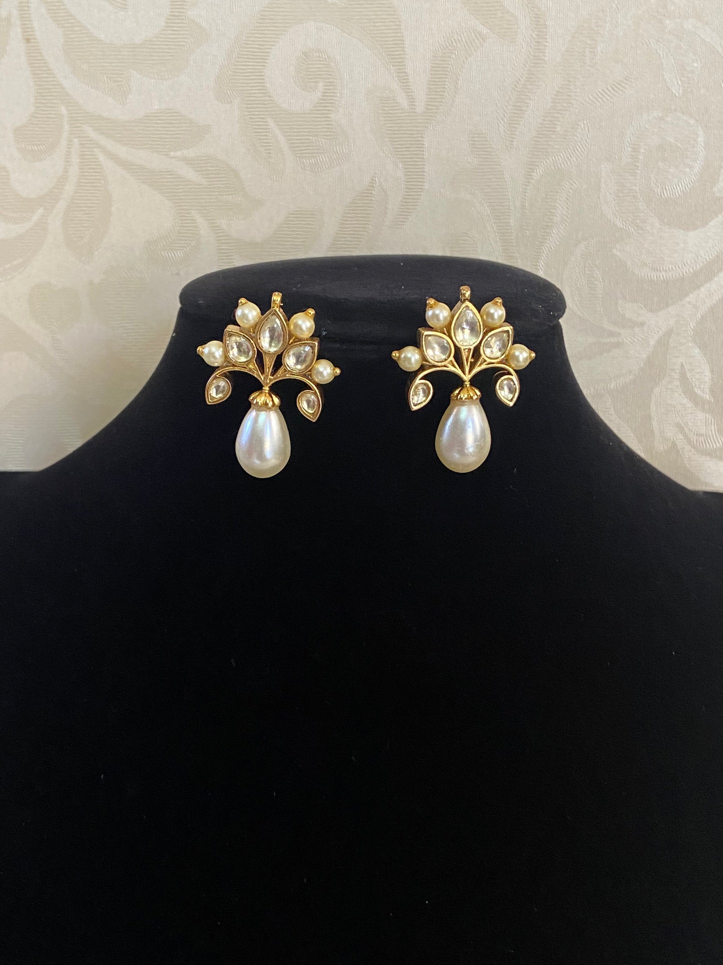 Ahmedabadi Kundan Earrings | Indian Earrings In USA