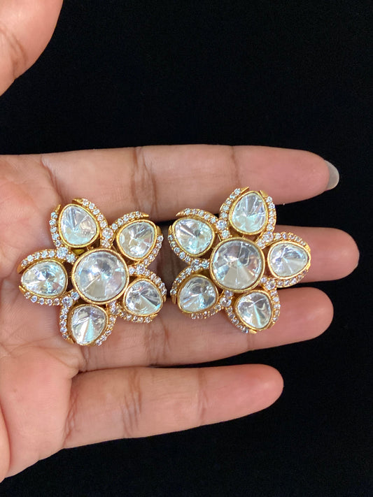 Moissanite Stud Earrings | Indian Earrings In USA