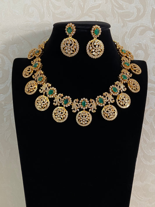 AD Bottu Necklace With Earrings | Indian Jewelry In USA