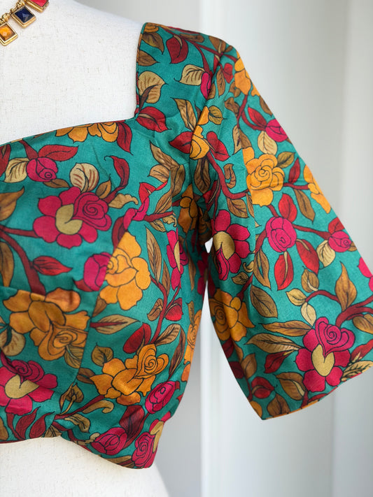 Semi Tussar Blouse | Saree blouses in USA