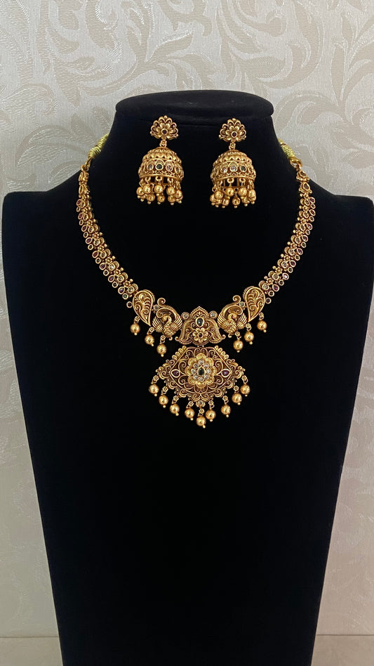 Antique Kemp Necklace Set | Indan Jewelry In USA