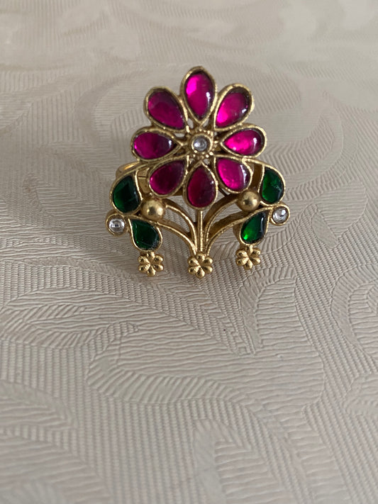 Jadau Kundan Finger Ring | Traditional Finger Ring | Gift Idea