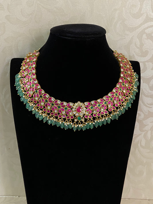 Jadau Kundan Necklace | Indian Traditional Jewelry In USA